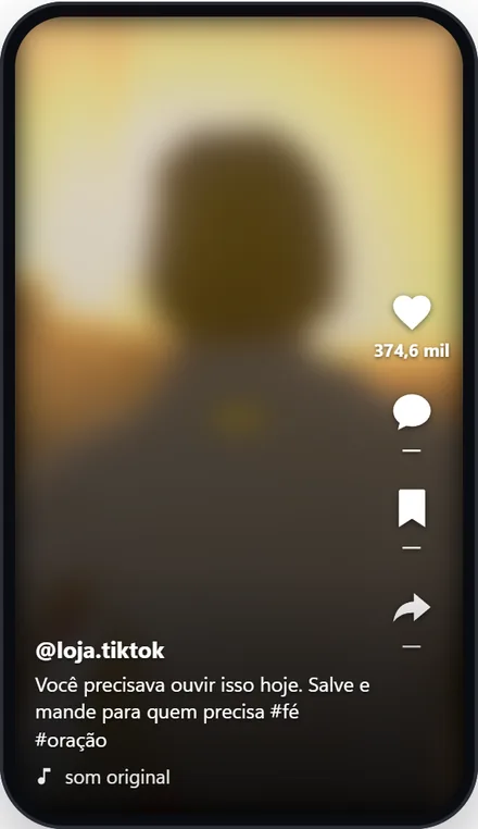 Modelo Minha legenda: o vídeo com legendas escritas por você